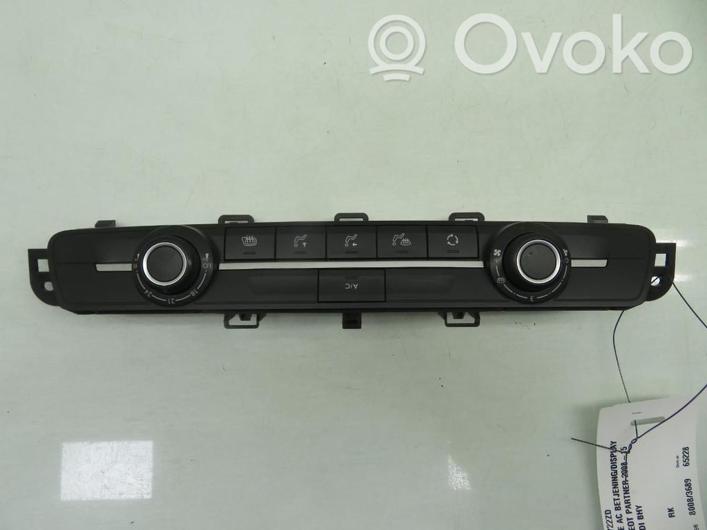 Peugeot Partner Mascherina climatizzatore/regolatore riscaldamento 