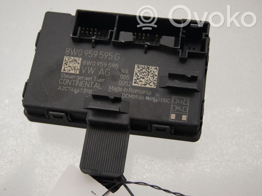Audi A4 S4 B9 Centralina/modulo portiere 
