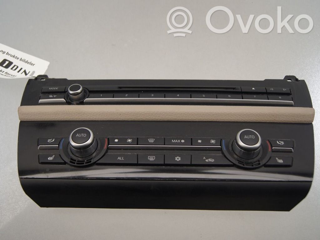 BMW 5 F10 F11 Mascherina climatizzatore/regolatore riscaldamento 