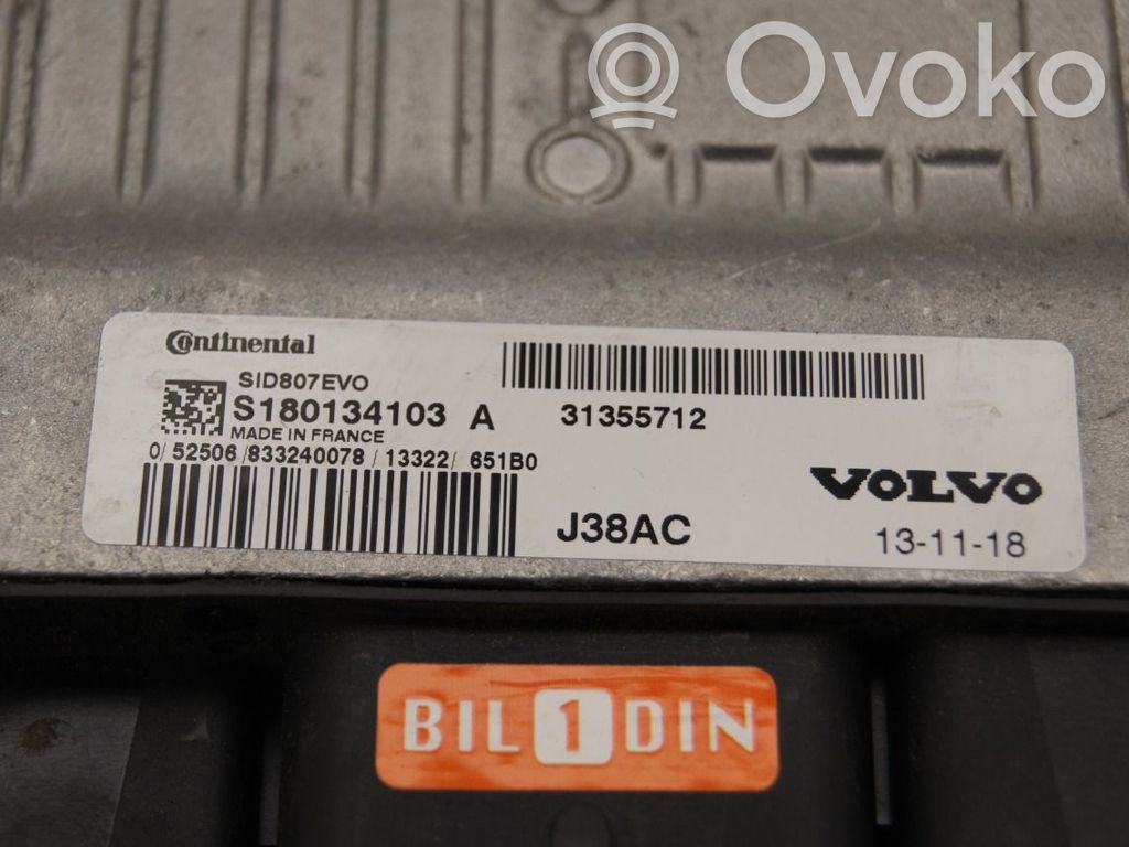 Unidad de control/módulo ECU del motor   36000608,31355712,31355712,31355712,36000608