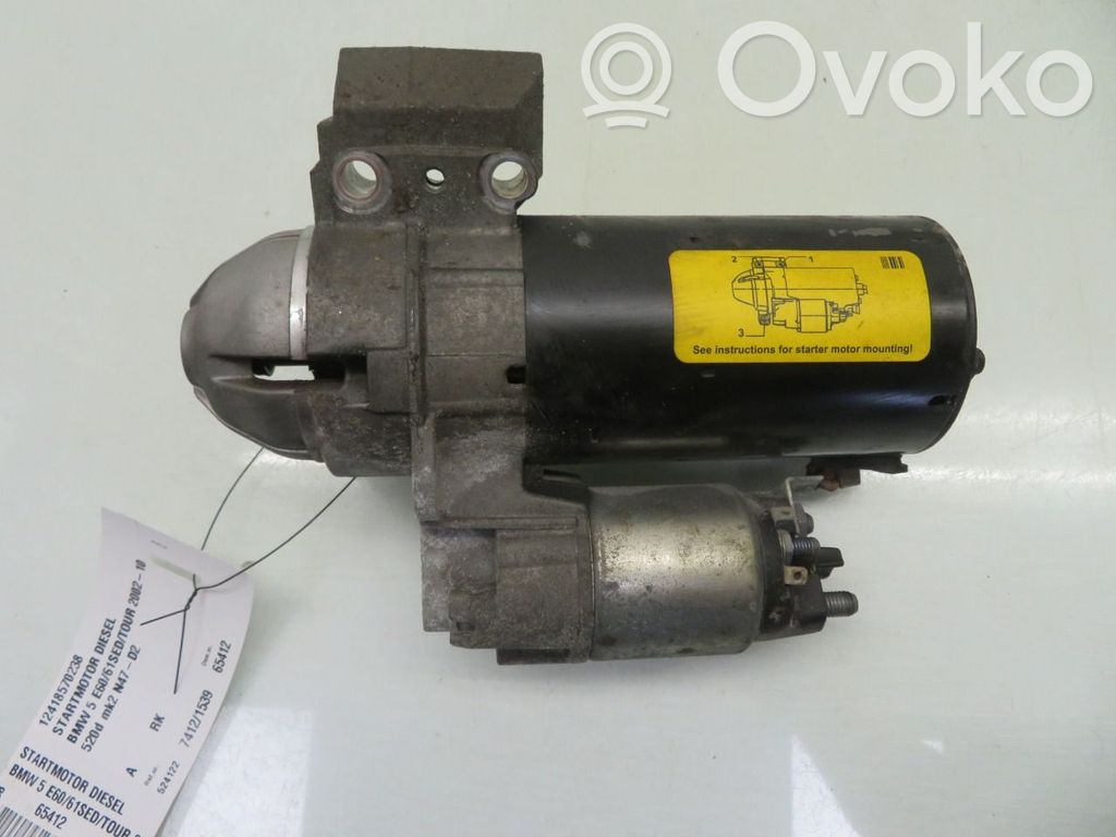 BMW 5 E60 E61 Electromotor 
