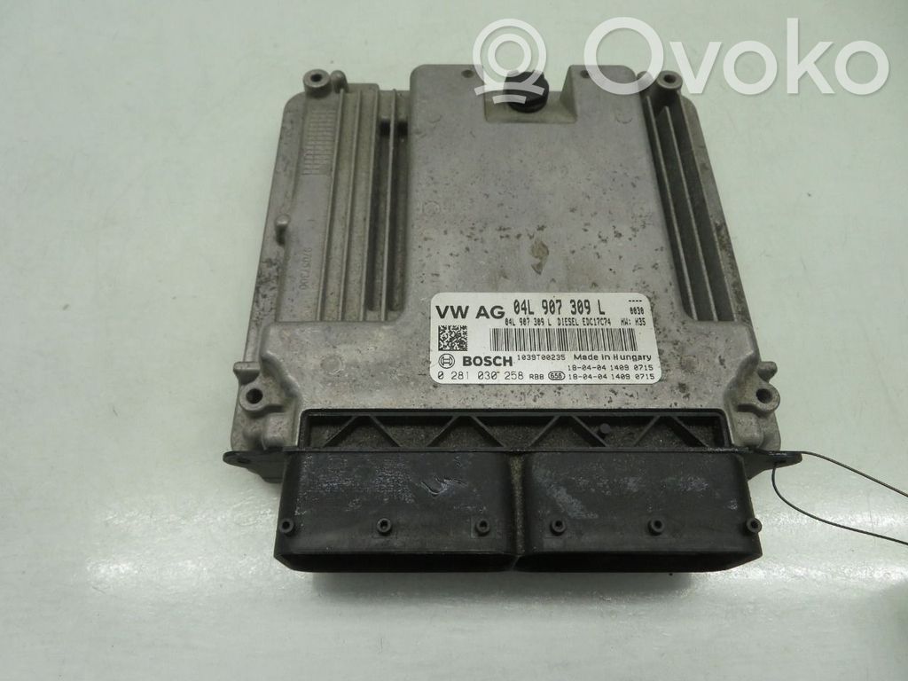 Audi A4 S4 B9 Unidad de control/módulo ECU del motor 