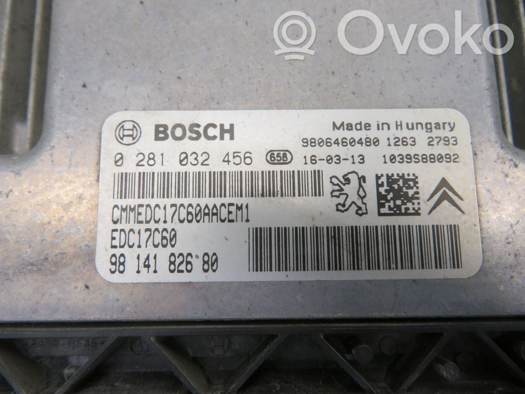 Peugeot 308 Centralina/modulo motore ECU 