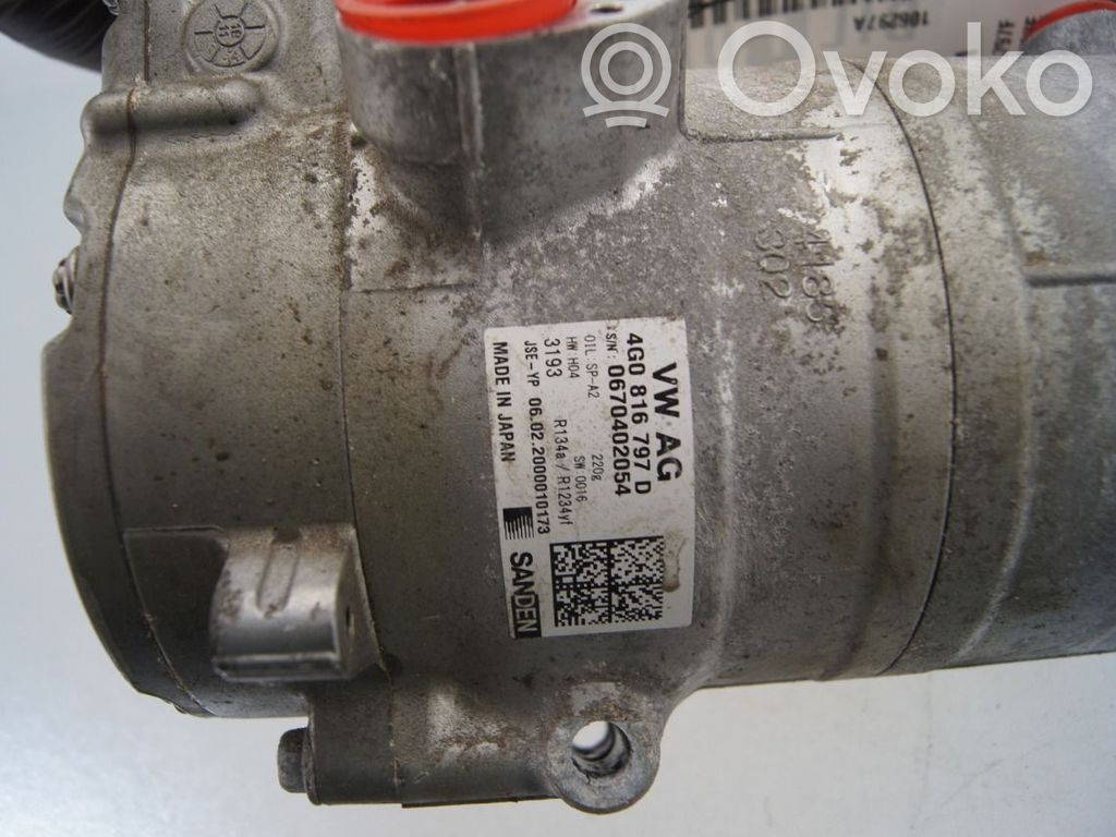 Compresseur de climatisation   4G0816797F,4G0816797D,4G0816797D,4G0816797D,4G0816797E,4G0816797F