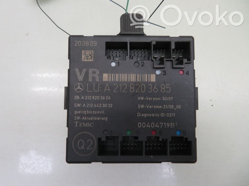 Mercedes-Benz GLK (X204) Unitate/modul comandă uși 