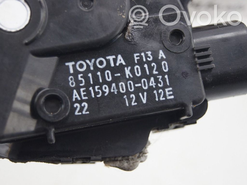 Toyota Yaris Cross Moteur d'essuie-glace