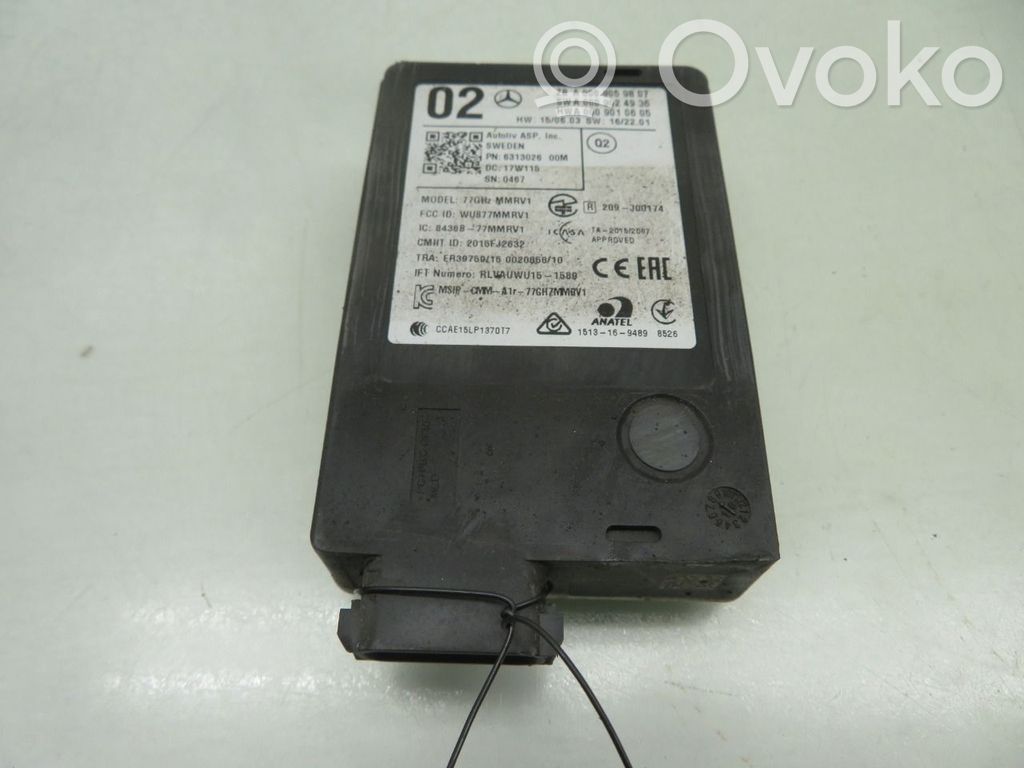 Mercedes-Benz E W213 Sensor de radar Distronic 