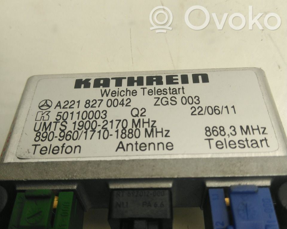 Mercedes-Benz ML W166 Amplificator antenă aeriană 