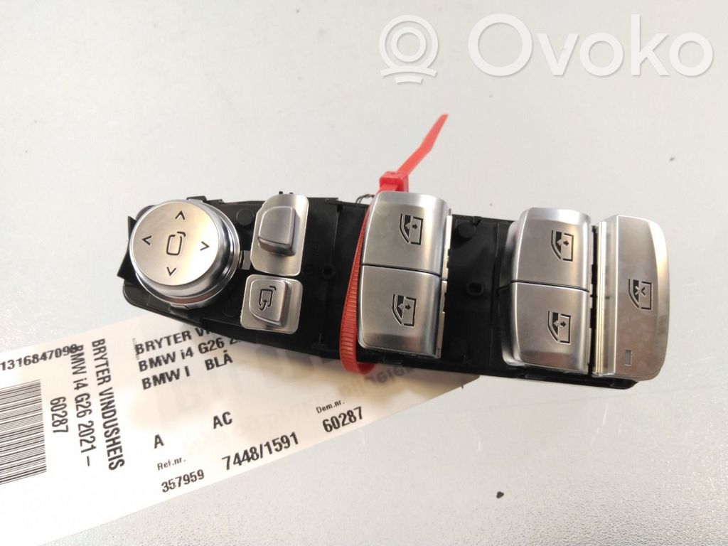 BMW i4 Interruptor del elevalunas eléctrico 