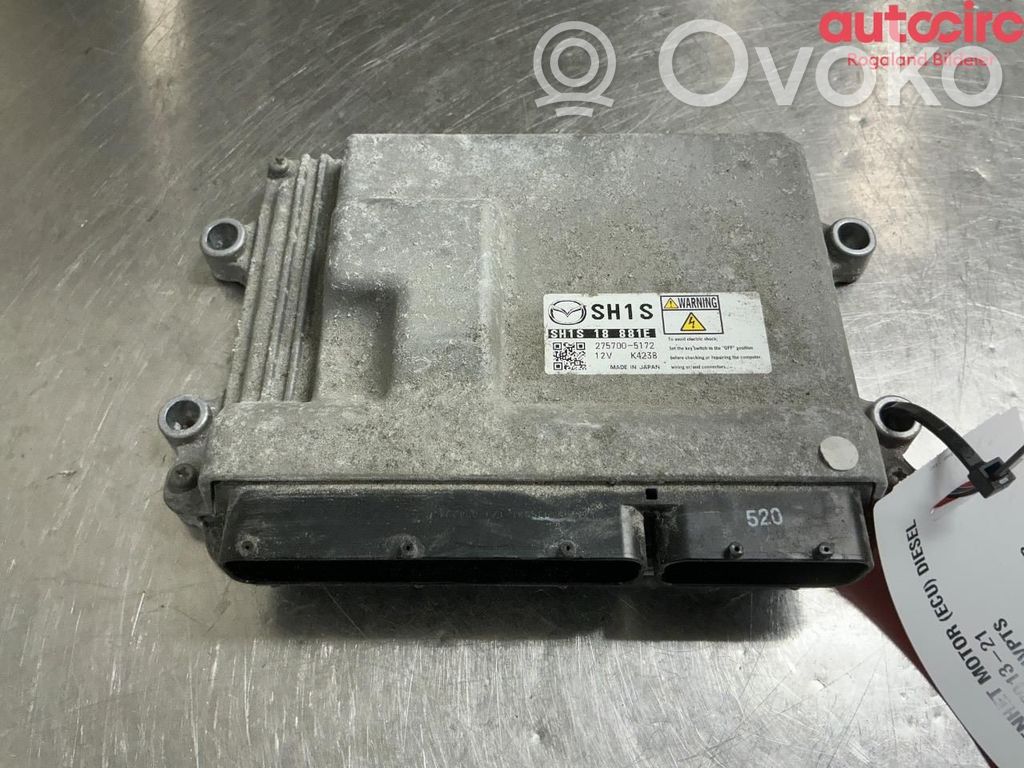 Unidad de control/módulo ECU del motor   SH1S18881E,SH1S18881E,SH1S18881E,SH1S18881E