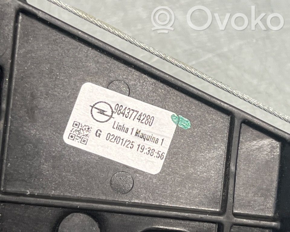 Opel Mokka B Alzacristalli elettrico della portiera anteriore 