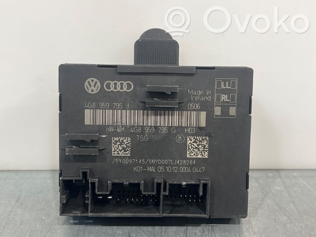 Audi A6 Allroad C7 Centralina/modulo portiere 