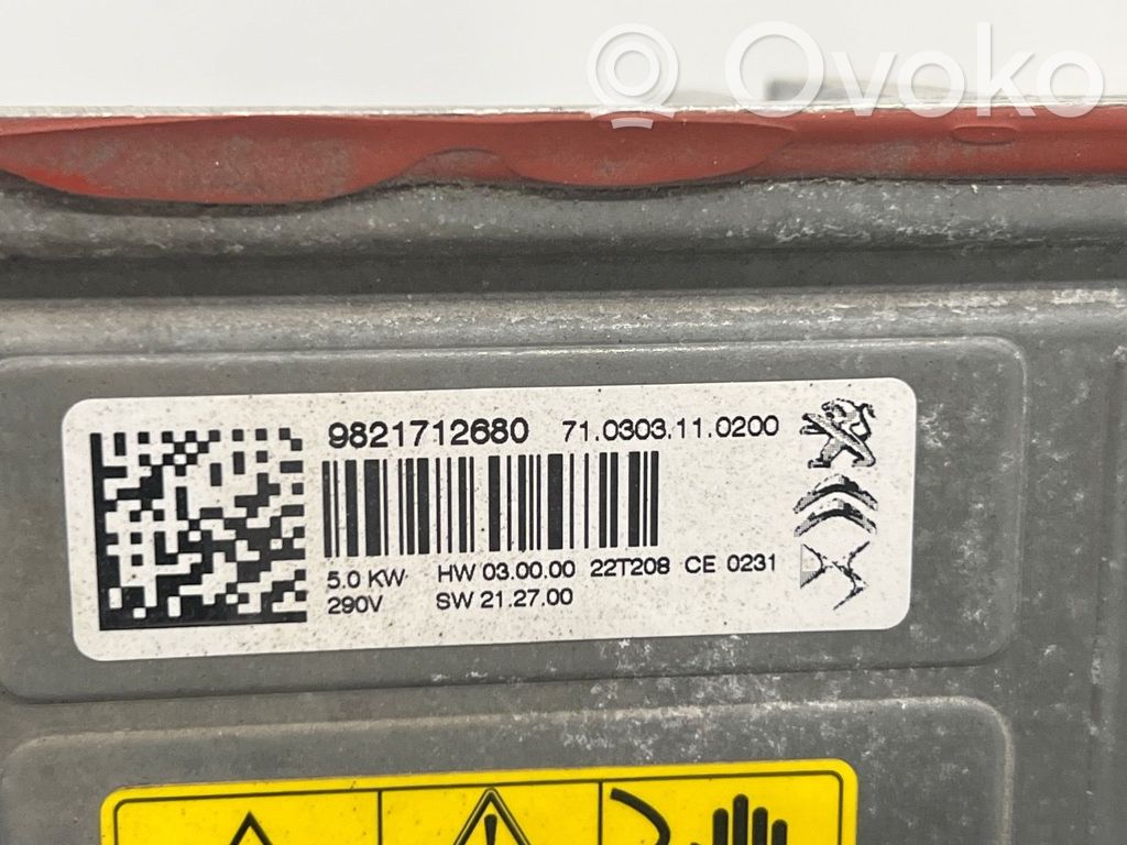 Toyota Proace Sistema di pre riscaldamento elettrico del motore (opzionale) 