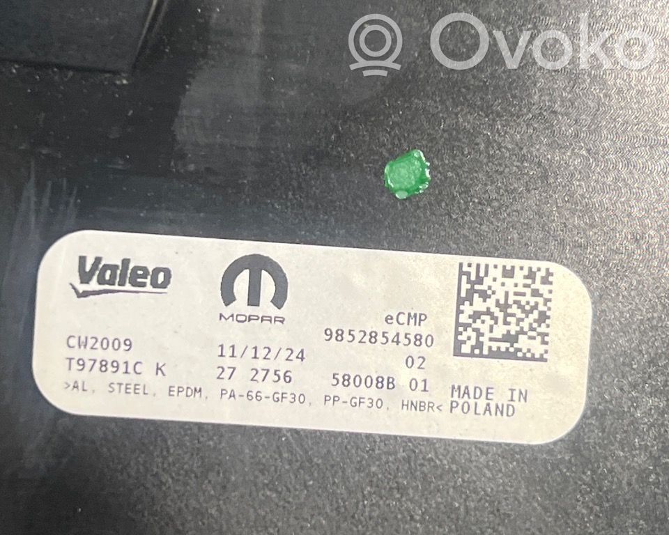 Opel Mokka B Radiatore di raffreddamento A/C (condensatore)
