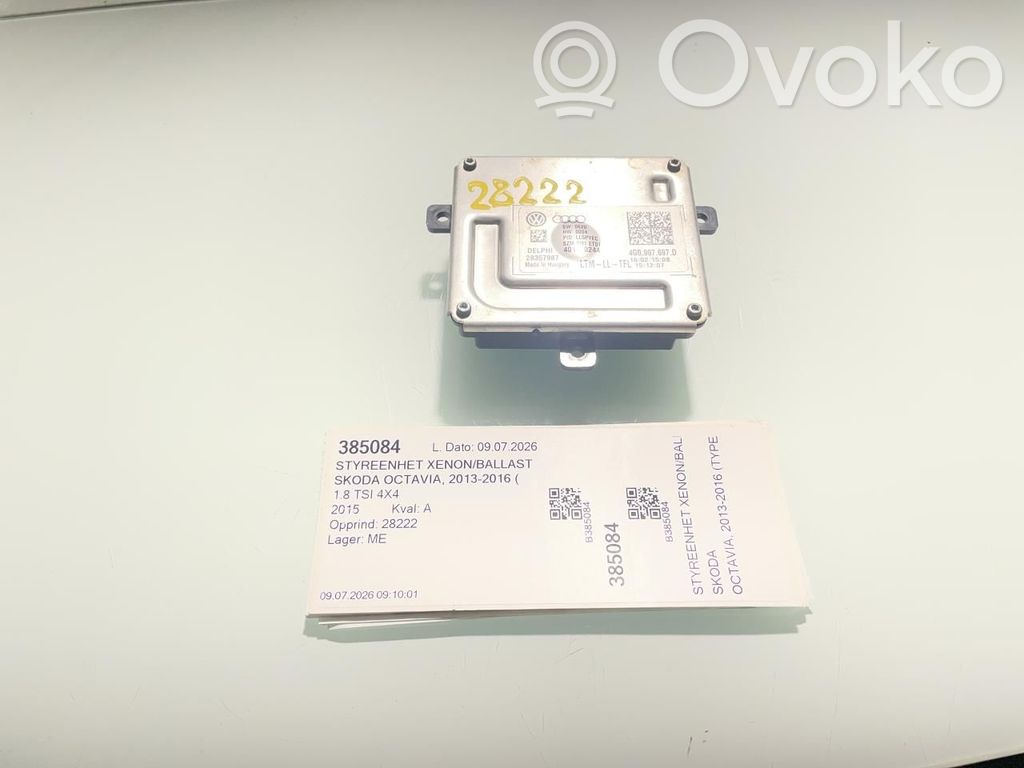 Skoda Octavia Mk3 (5E) Centralina/modulo Xenon 