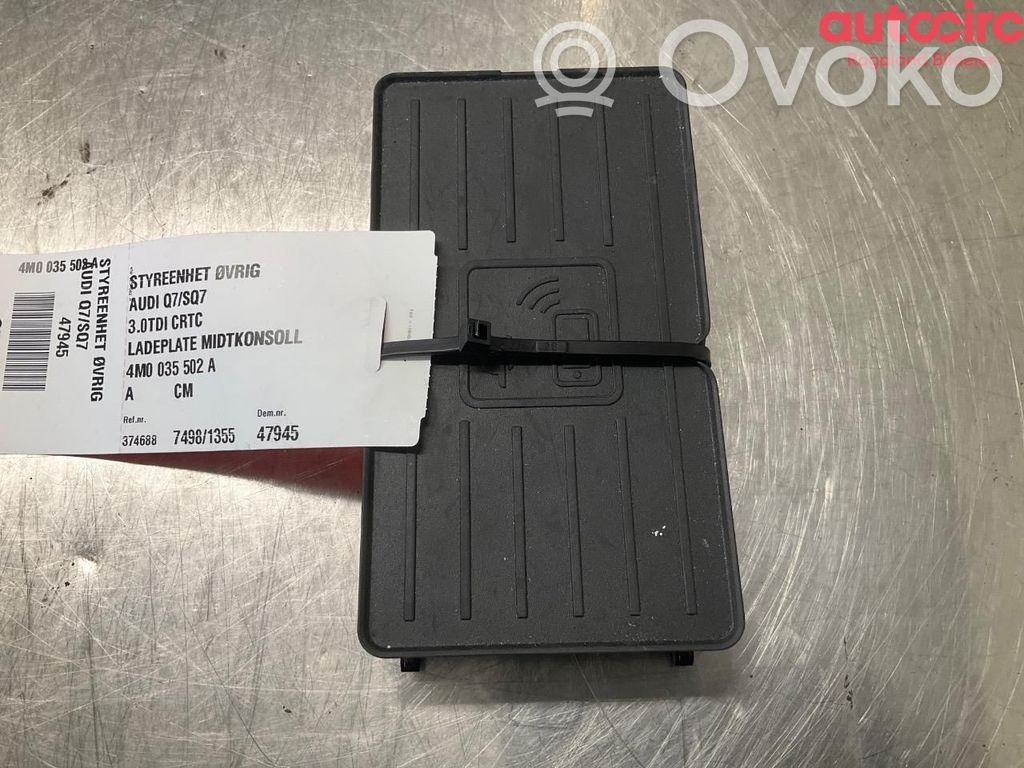 Audi Q7 4M Sonstige Steuergeräte / Module