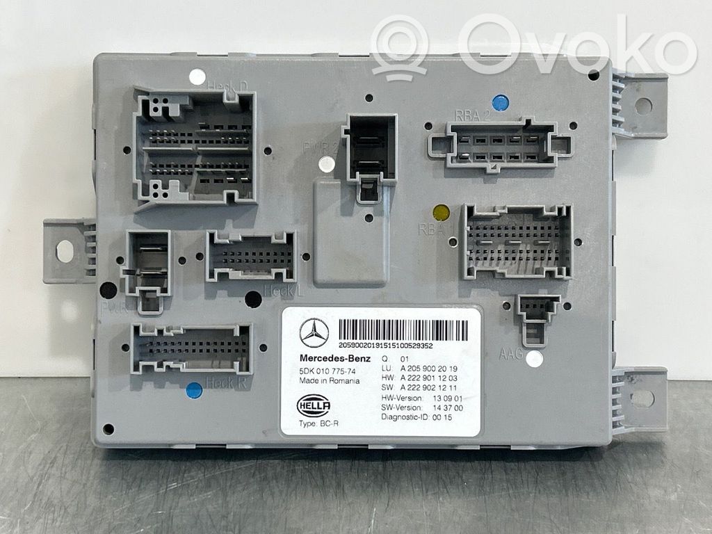 Mercedes-Benz C W205 Autres unités de commande / modules 