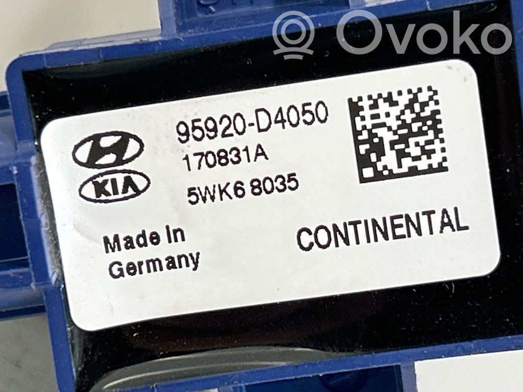 KIA Optima Sensor impacto/accidente para activar Airbag