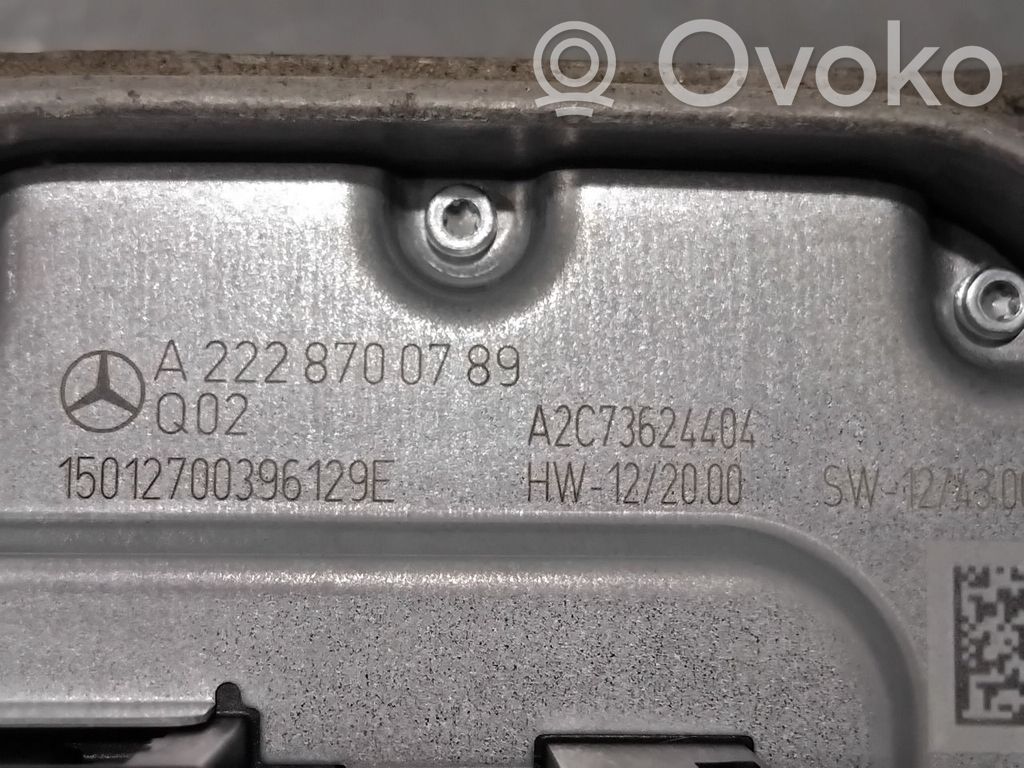 Mercedes-Benz C W205 Unitate/modul control lămpi xenon 