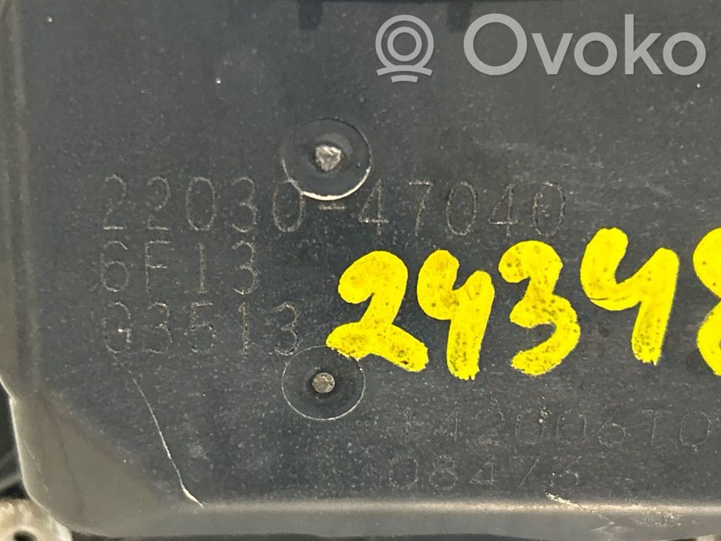 Toyota Yaris Supapă corp clapetă 