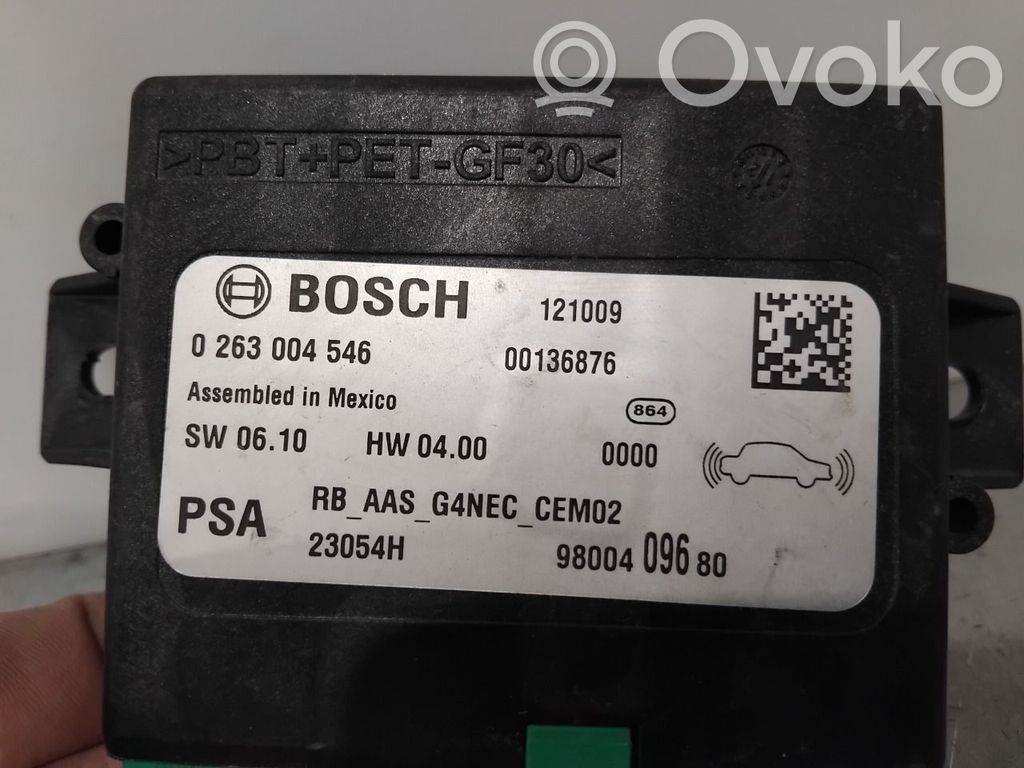 Peugeot 508 Unitate/modul de comandă parcare PDC