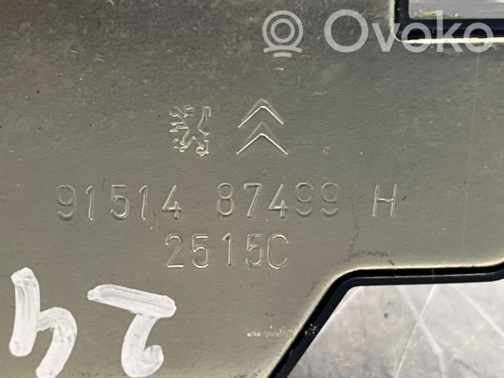 Peugeot 3008 I Loquet de verrouillage de hayon