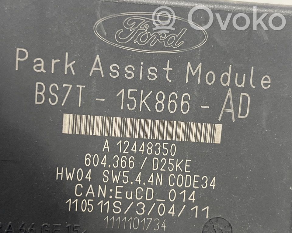 Ford S-MAX Unitate/modul de comandă parcare PDC