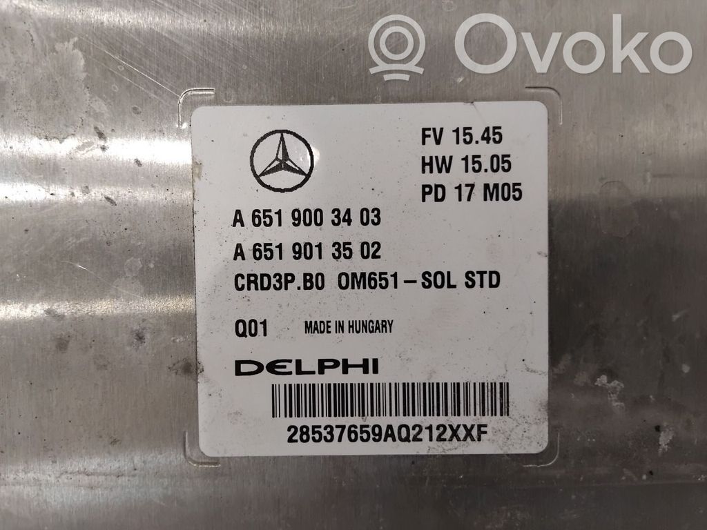 Mercedes-Benz Sprinter W906 Motorsteuergerät ECU 
