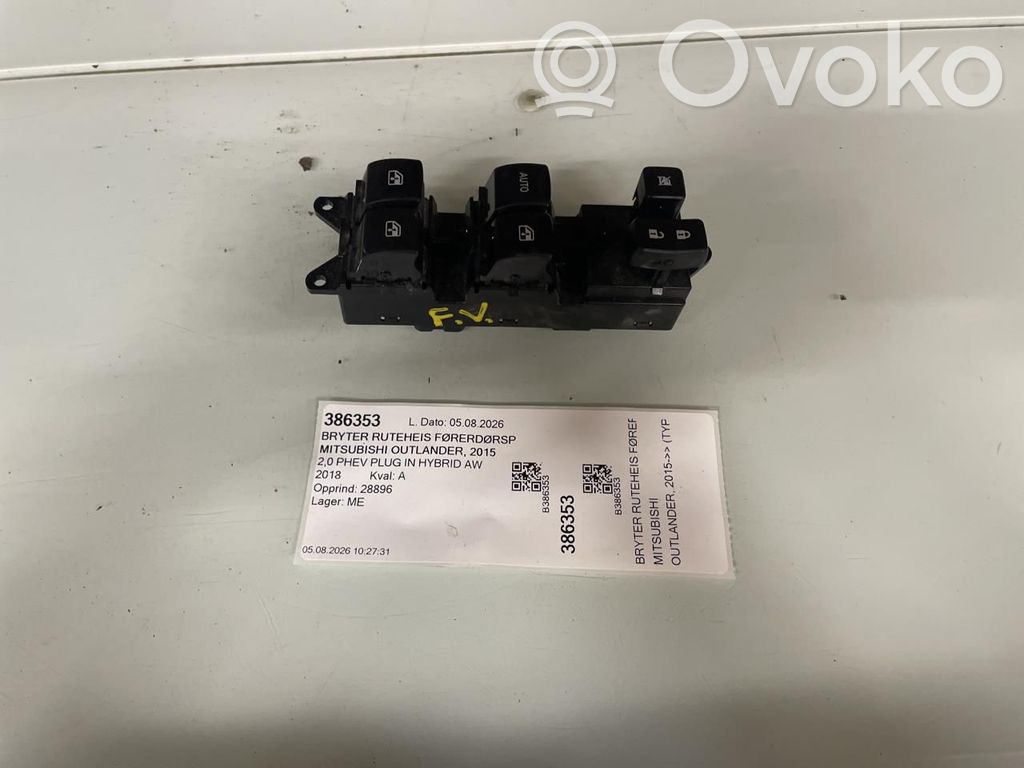 Mitsubishi Outlander Interruptor del elevalunas eléctrico
