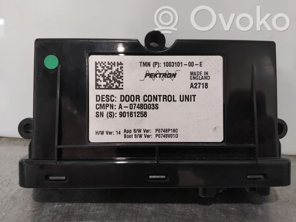 Centralina/modulo portiere   100310100E,100310100E,100310100E,100310100E,A0748G03S