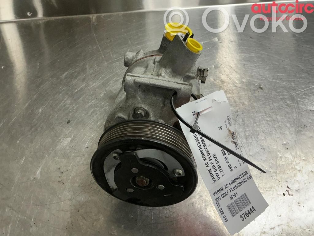 Volkswagen Golf Plus Compresor (bomba) del aire acondicionado (A/C))