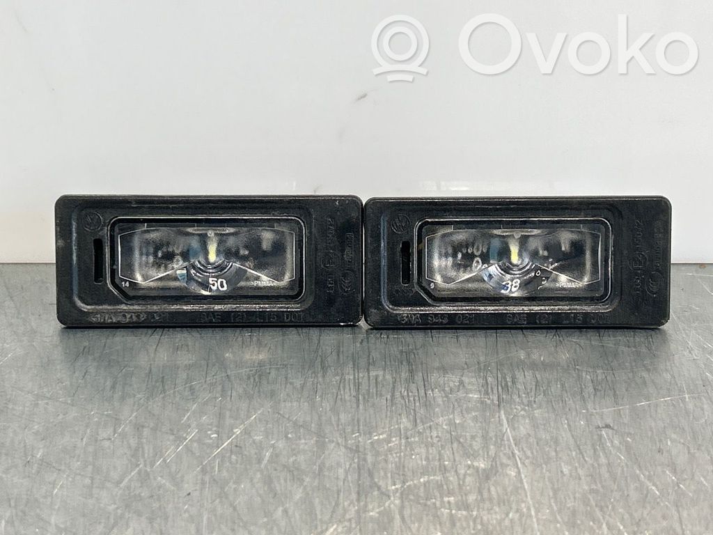 Volkswagen Caddy Éclairage de plaque d'immatriculation