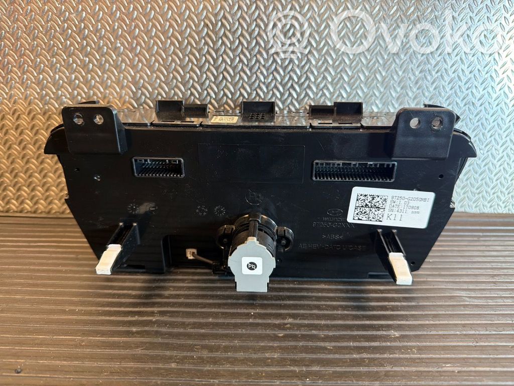 Hyundai Ioniq Console centrale, commande chauffage/clim 