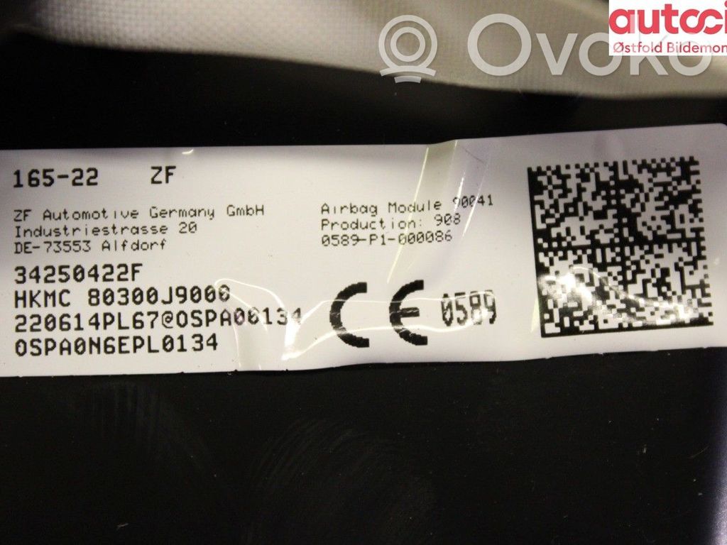 Hyundai Kona I Airbag de passager