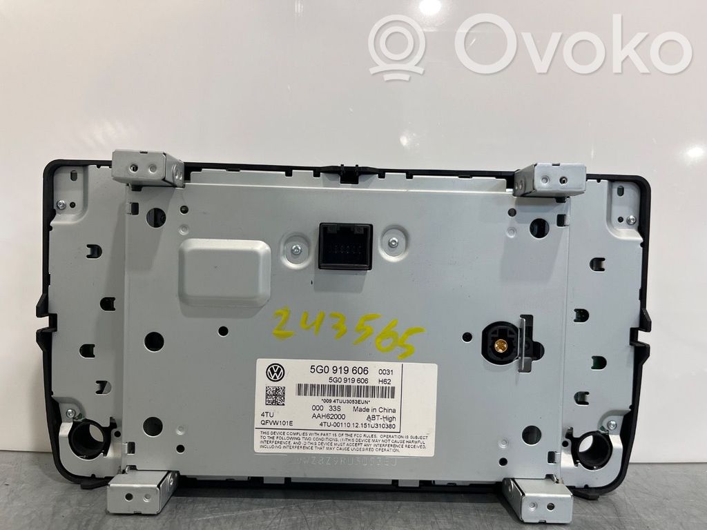 Volkswagen e-Golf Modul comenzi multimedia 