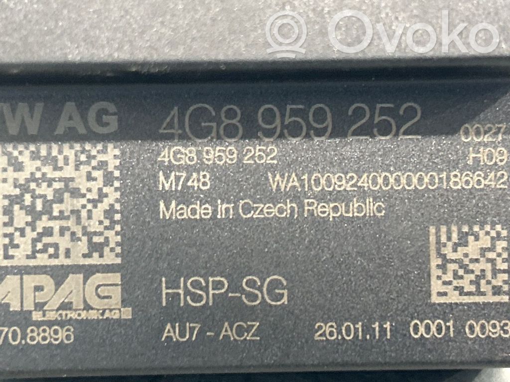 Sonstige Steuergeräte / Module   4G8959252,4G8959252,4G8959252,4G8959252
