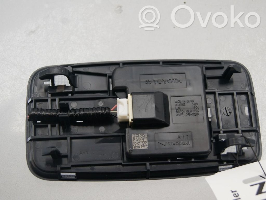 Toyota bZ4X Interruttore di regolazione dell’illuminazione del quadro
