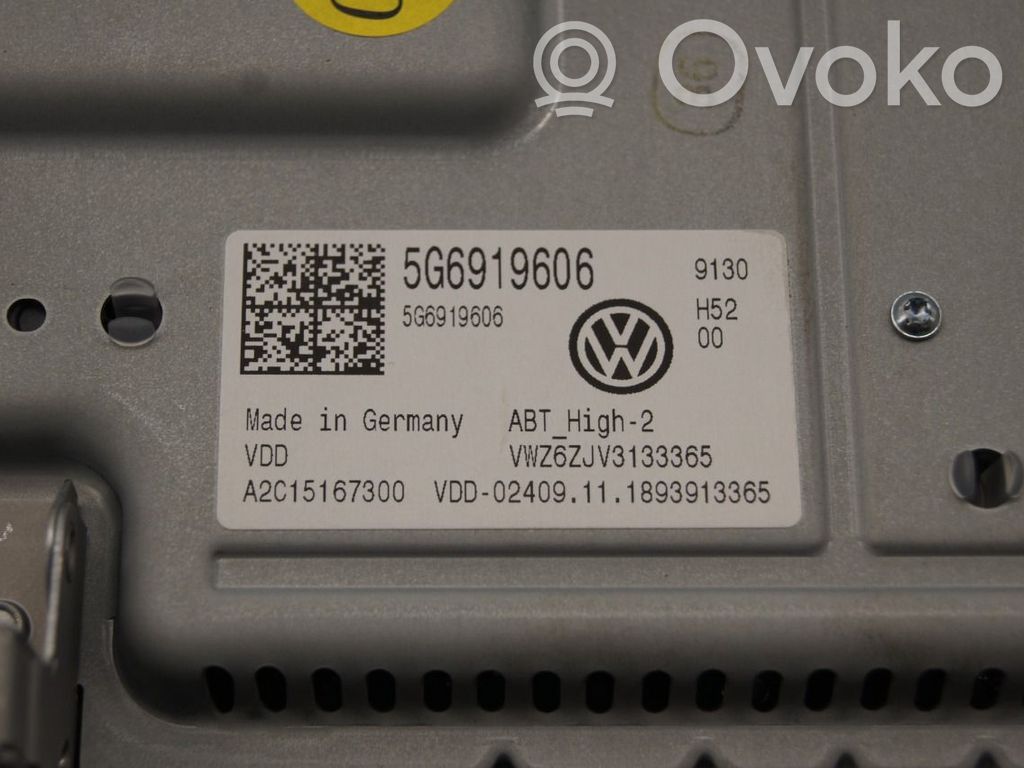 Volkswagen e-Golf Inny element deski rozdzielczej 