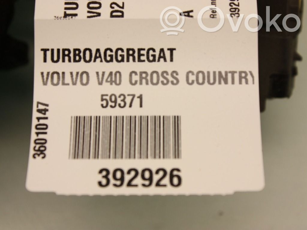 Volvo V40 Jäähdyttimen jäähdytinpuhaltimen suojus
