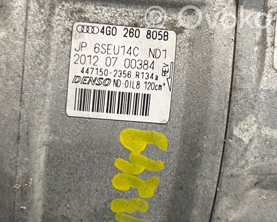 Audi A6 Allroad C7 Ilmastointilaitteen kompressorin pumppu (A/C) 