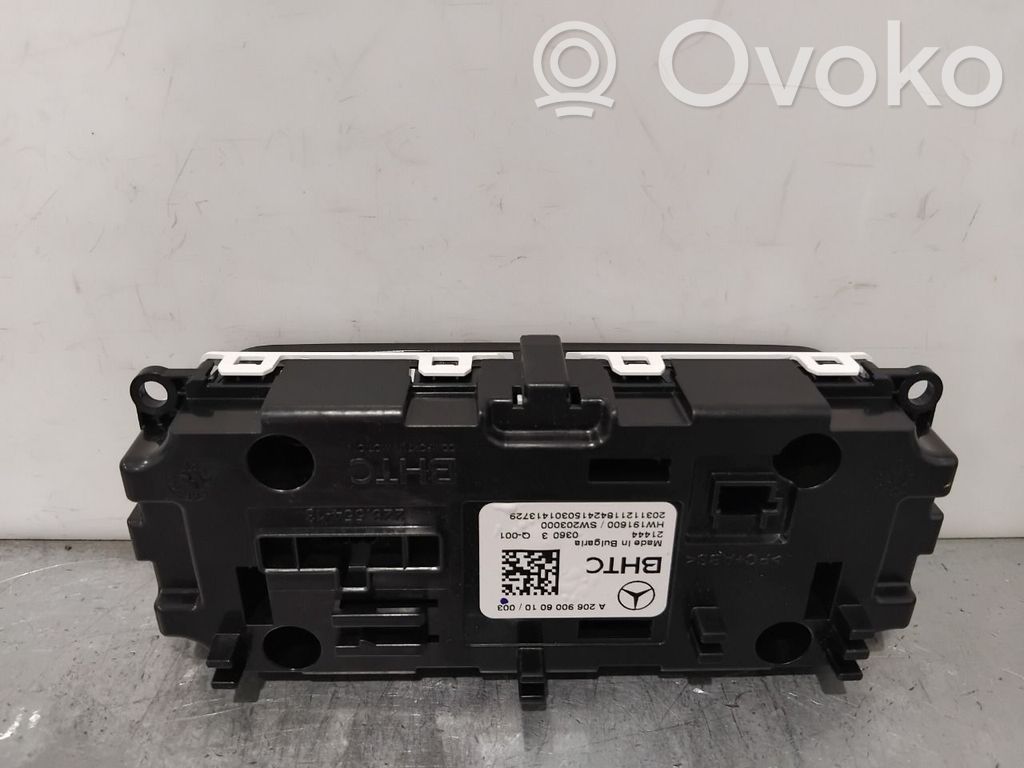 Mercedes-Benz EQS V297 Rămă unitate control climatizare