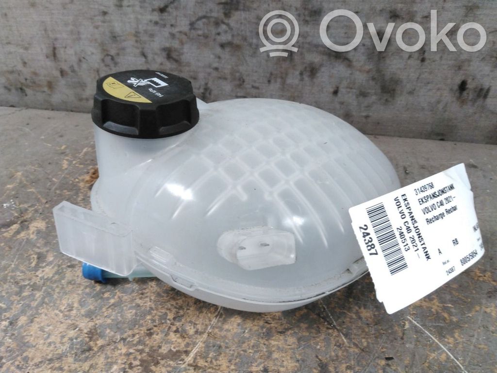 Volvo C40 Vase d'expansion de carburant