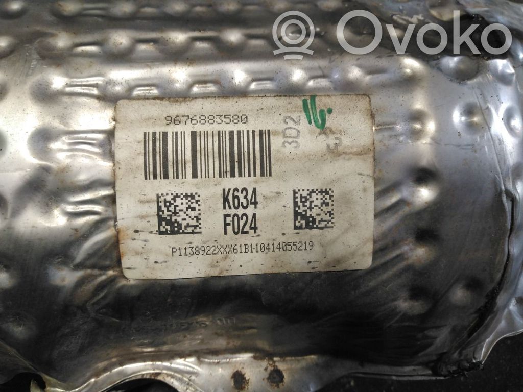 Peugeot 5008 Filtr cząstek stałych Katalizator / FAP / DPF 