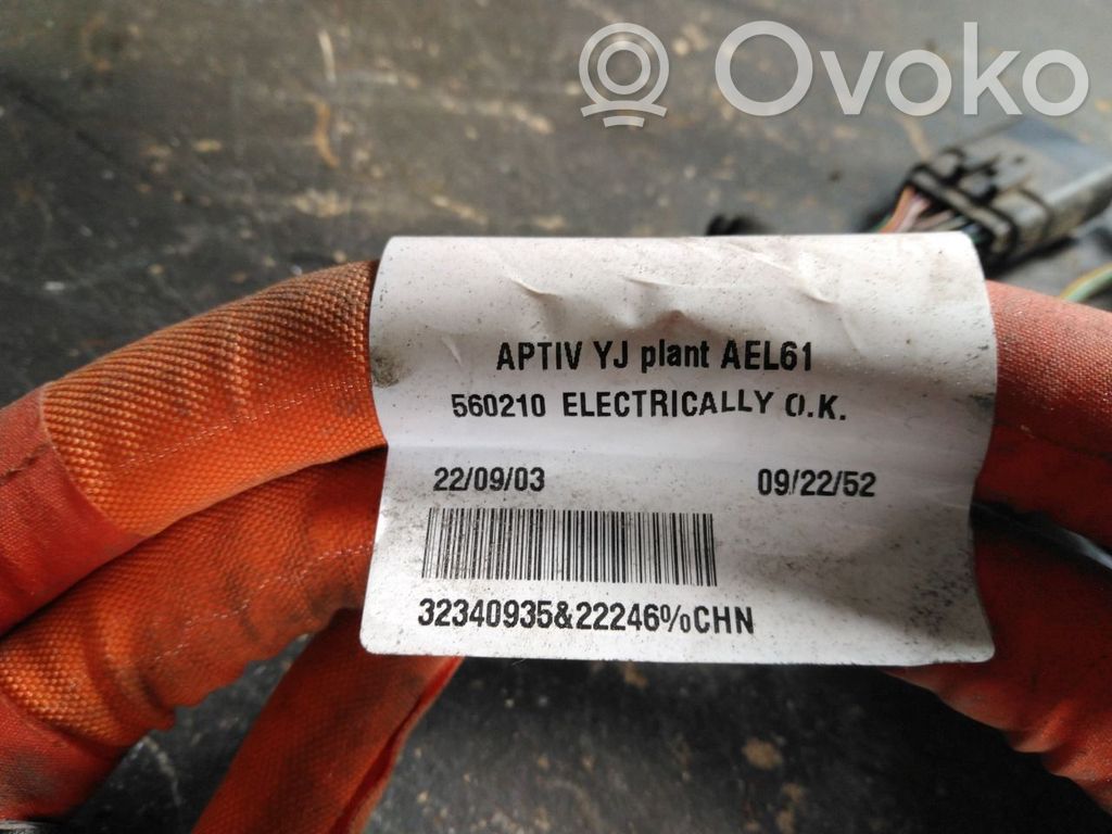 Polestar 2 Kabel wysokiego napięcia
