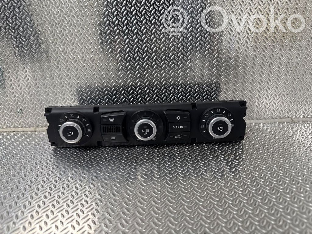 BMW 5 E60 E61 Console centrale, commande chauffage/clim