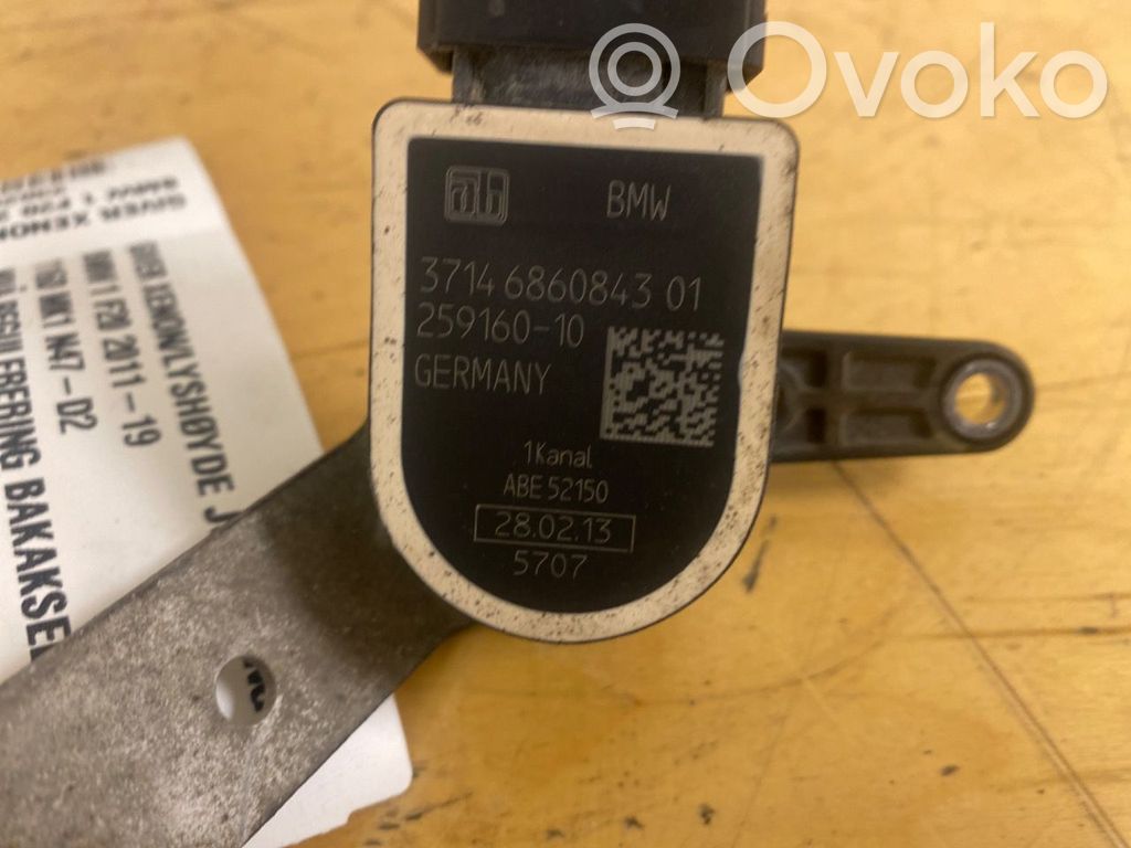 BMW 1 F20 F21 Senzor înălțime suspensie față pneumatică 