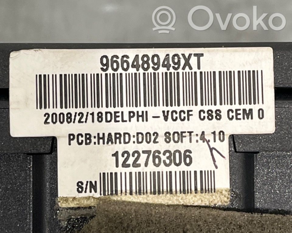 Citroen C5 Interruptor de control multifunción