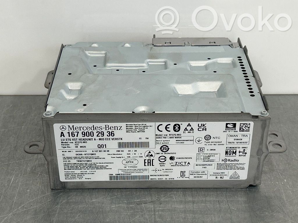 Mercedes-Benz Vito Viano W639 Unité principale radio / CD / DVD / GPS 