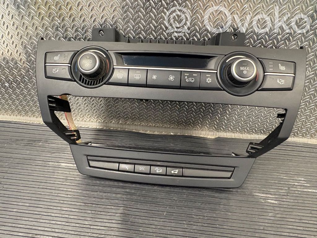 BMW X5 E70 Console centrale, commande chauffage/clim