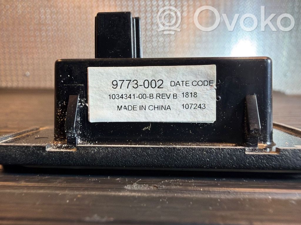 Tesla Model S Number plate light 